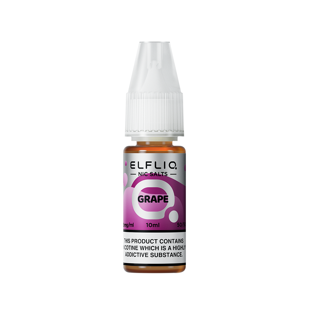Elfliq - Grape - Nic Salt E-Liquid – 10ml